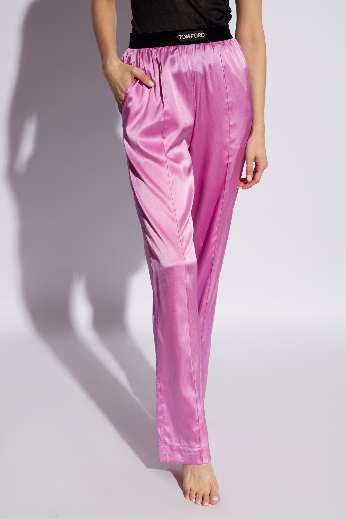 Dolce & Gabbana Luminaire-print shorts - Pink Silk pyjama